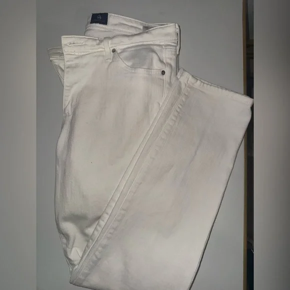 AG Jeans - The Prima mid-rise cigarette - white - Picture 2 of 3